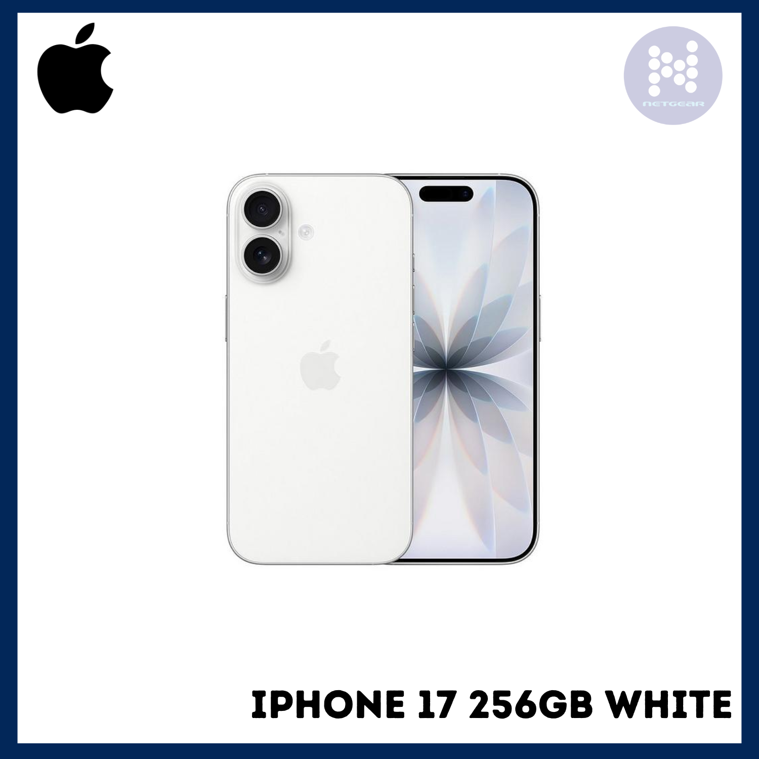 IPHONE 17 256GB WHITE – Netgear Gibraltar LTD IPHONE 17 256GB WHITE – Netgear Gibraltar LTD