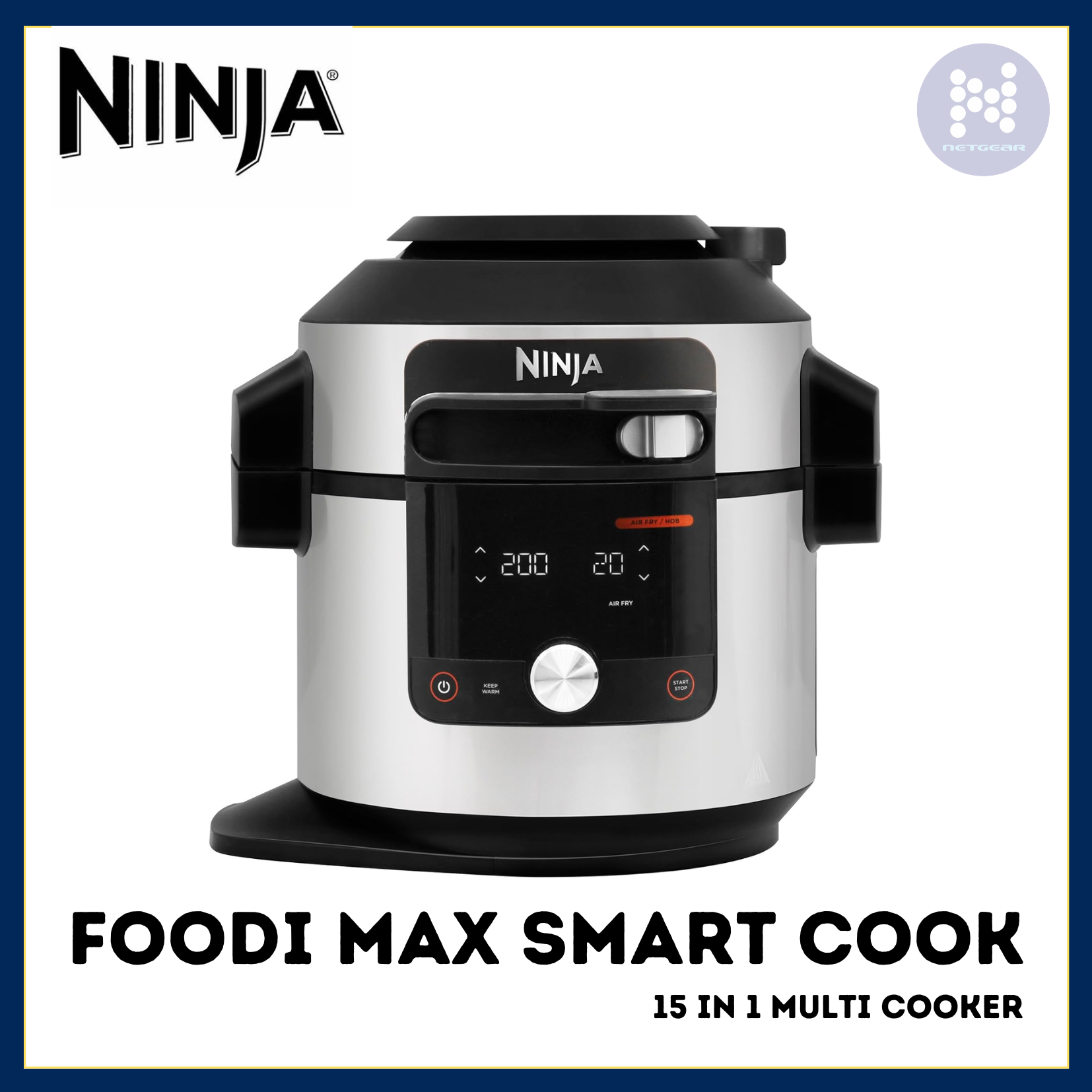 NINJA FOODI MAX 15 IN MULTI COOKER SMART COOK
