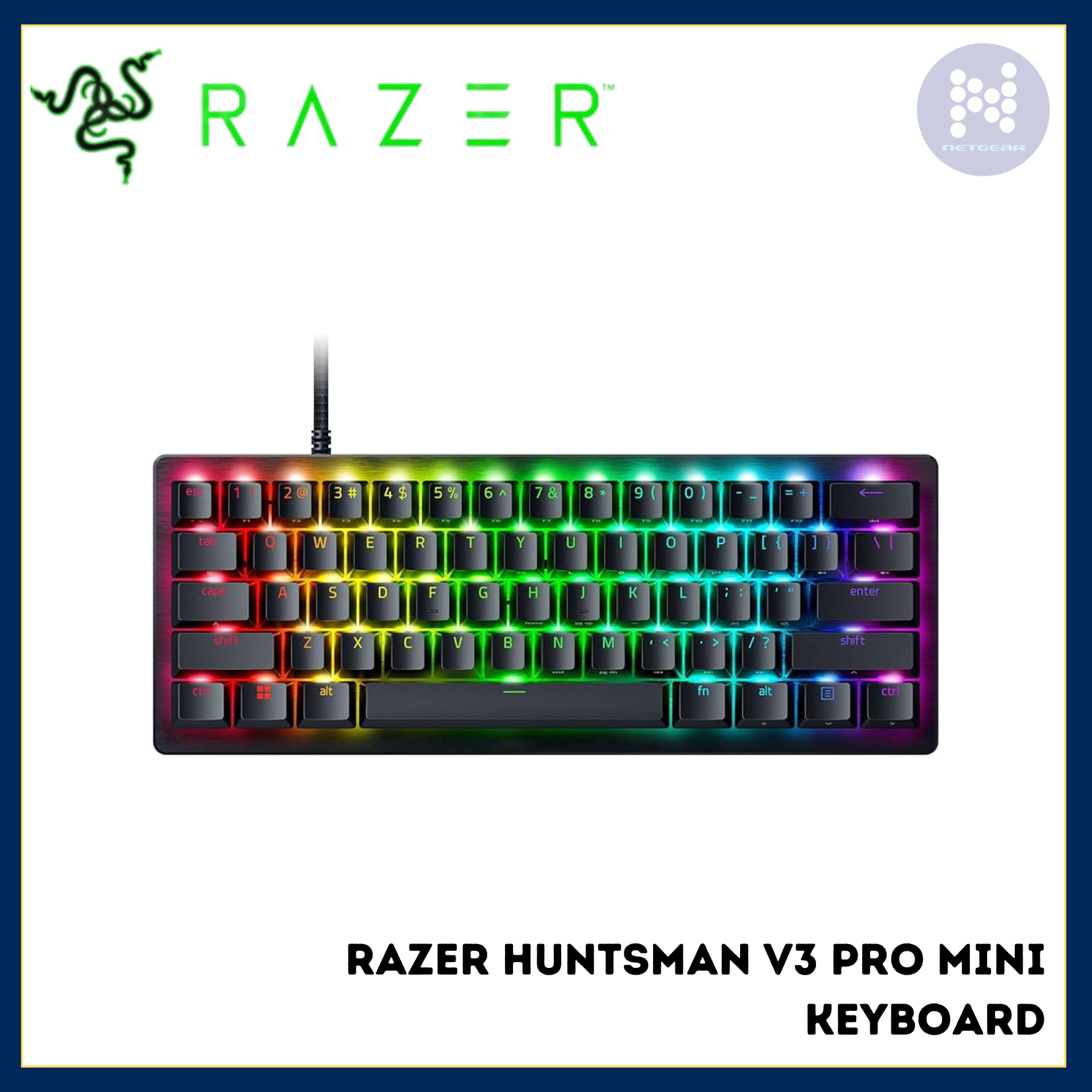 RAZER HUNTSMAN V3 PRO MINI KEYBOARD – Netgear Gibraltar LTD