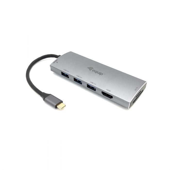 USB-C 7 in 1 Adapter HDMI USB 3.0TF/MICRO SD 60W US
