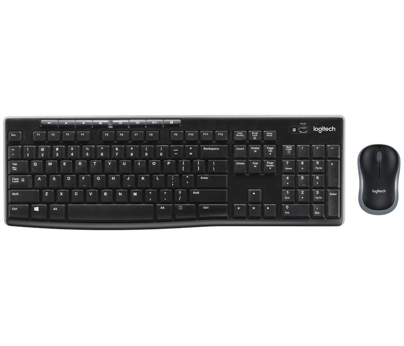 Logitech Wireless Combo MK270 Keyboard & Mouse. - netgear-gi