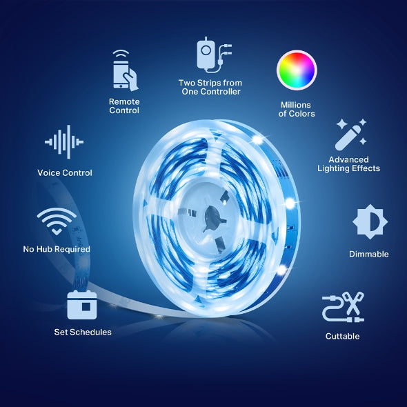 TP-LINK SMART WI-FI LED LIGHTS RGB 5M