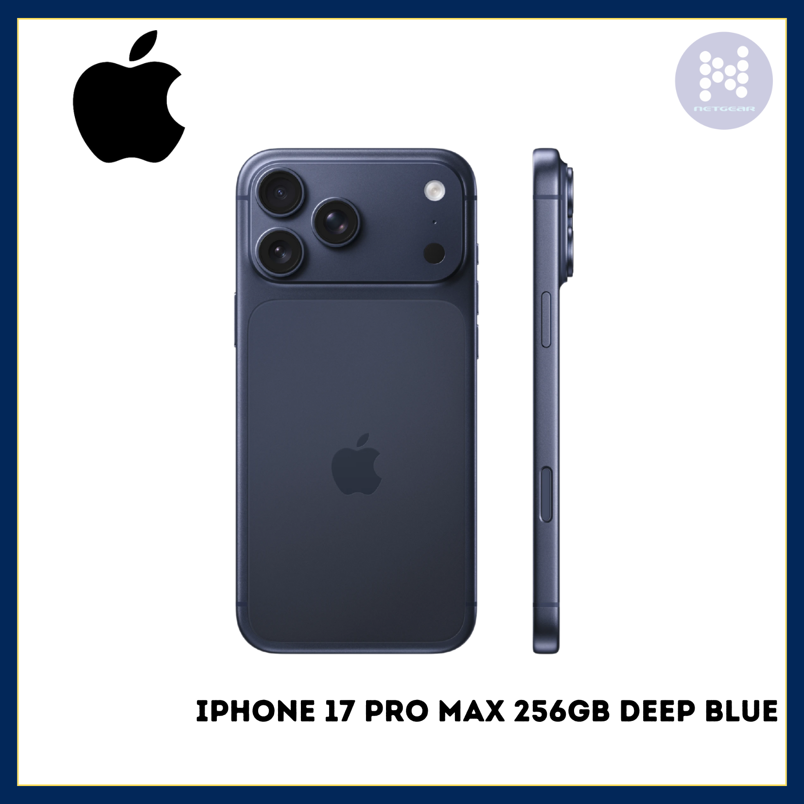 IPHONE 17 PRO MAX 256GB DEEP BLUE – Netgear Gibraltar LTD
