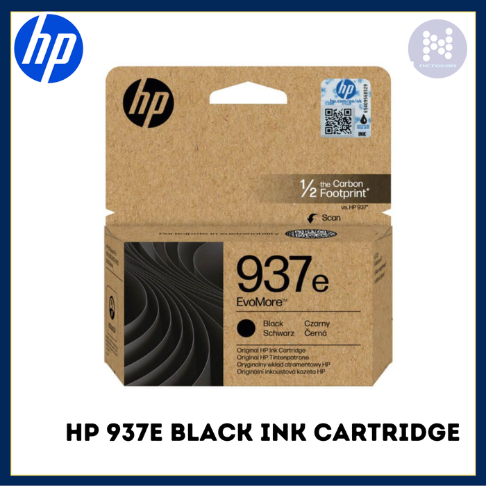 CARTOUCHE D'ENCRE NOIRE HP 937E