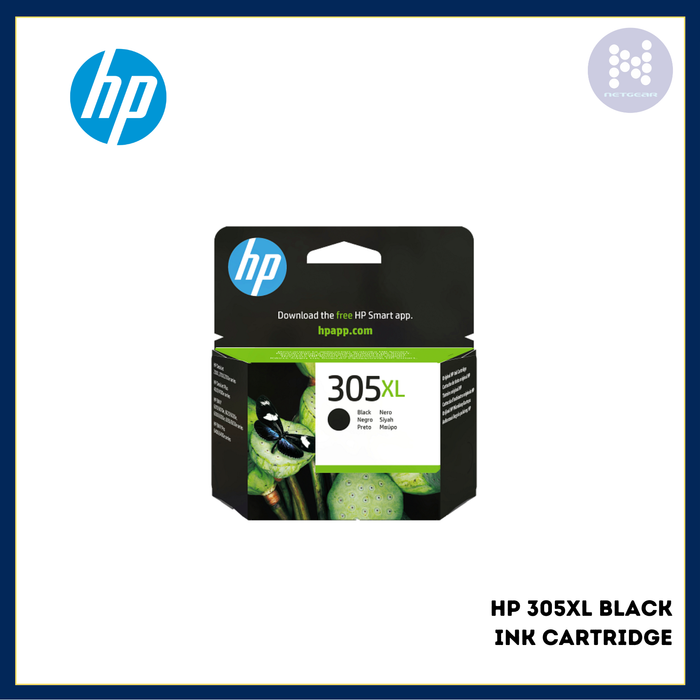 HP 305XL BLACK INK CARTRIDGE