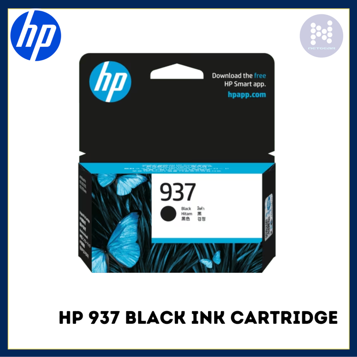 CARTOUCHE D'ENCRE NOIRE HP 937