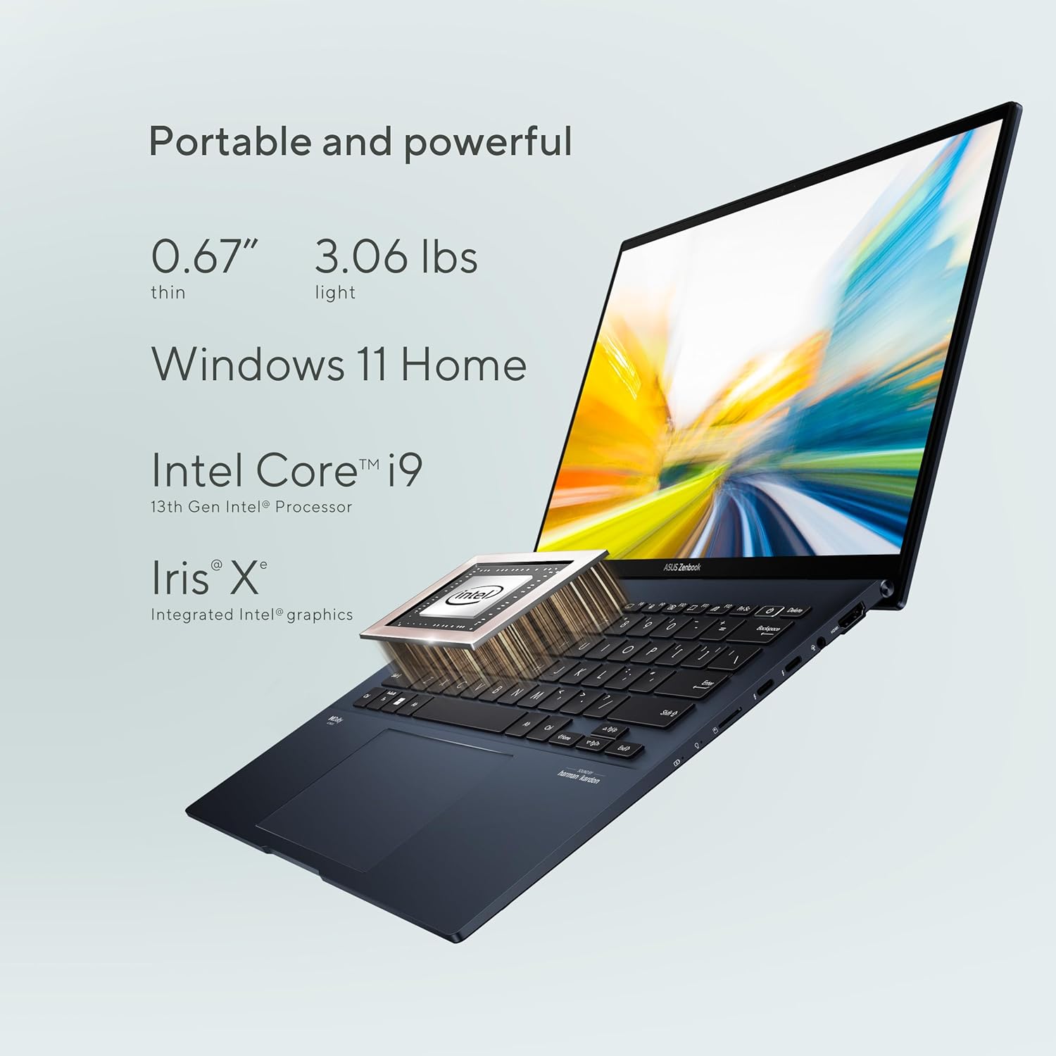 ASUS ZENBOOK OLED 14 TOUCHSCREEN i9 16GB 1TB W11H