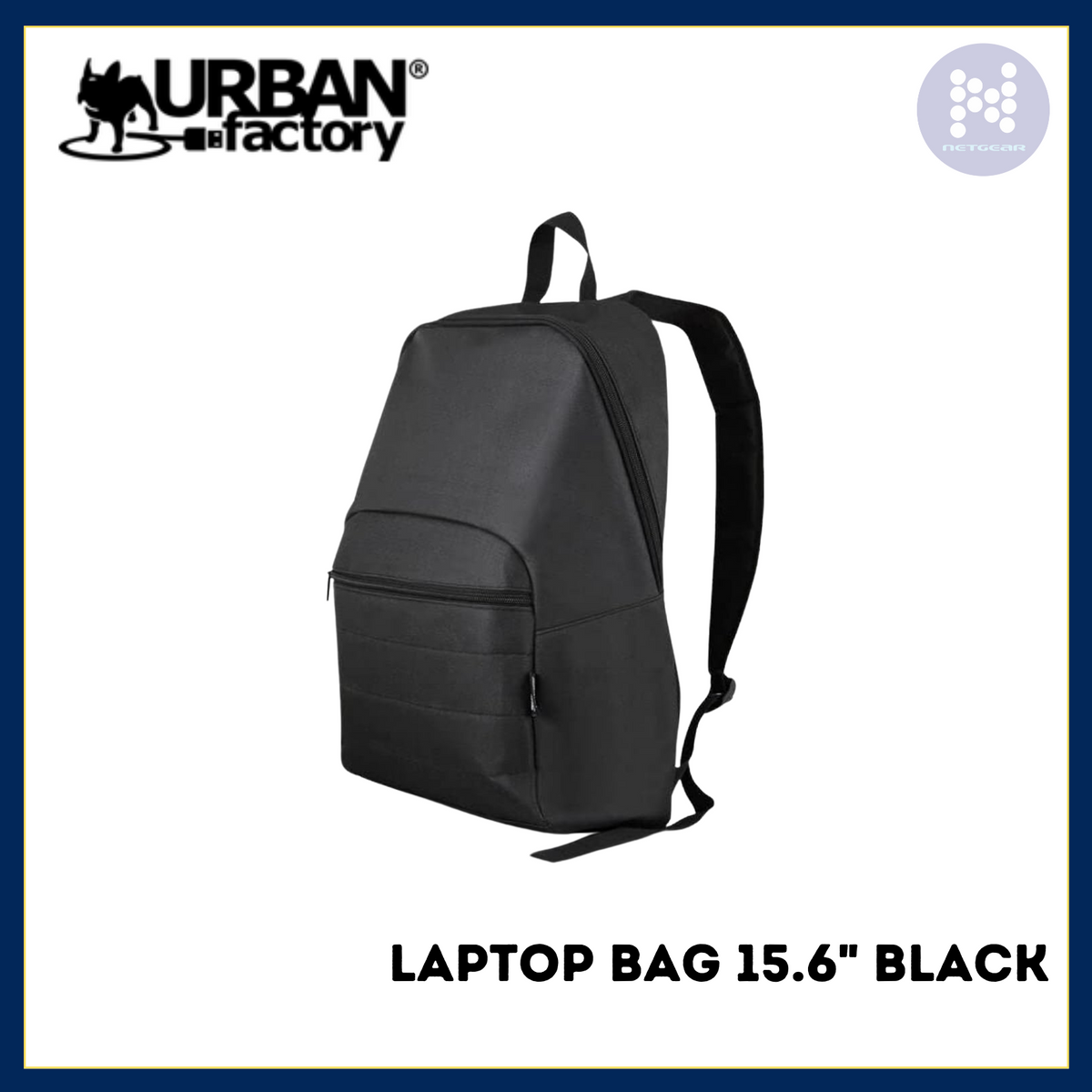 Urban Factory NYLEE BACKPACK up to 15.6” BLACK – Netgear Gibraltar LTD