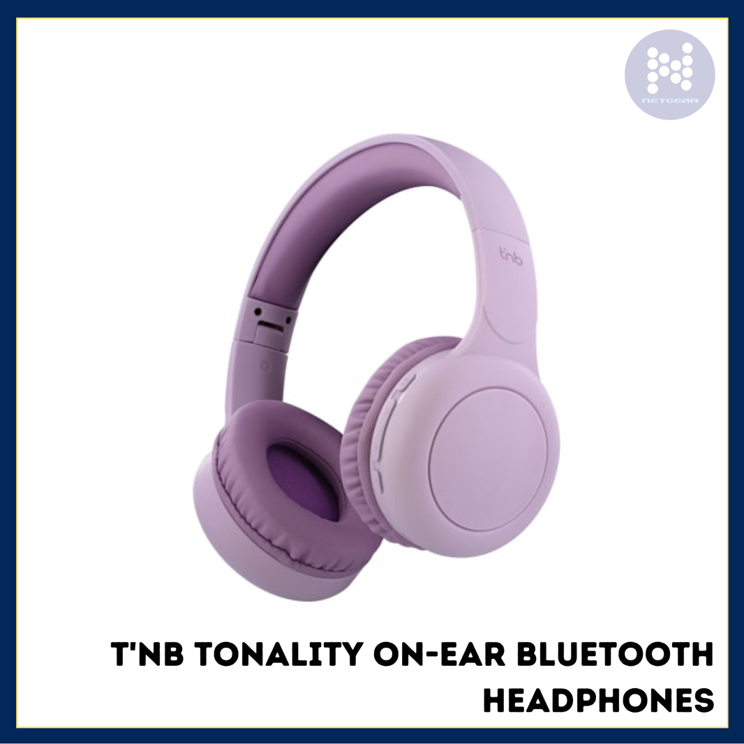 T'NB TONALITY ON-EAR BLUETOOTH HEADPHONES