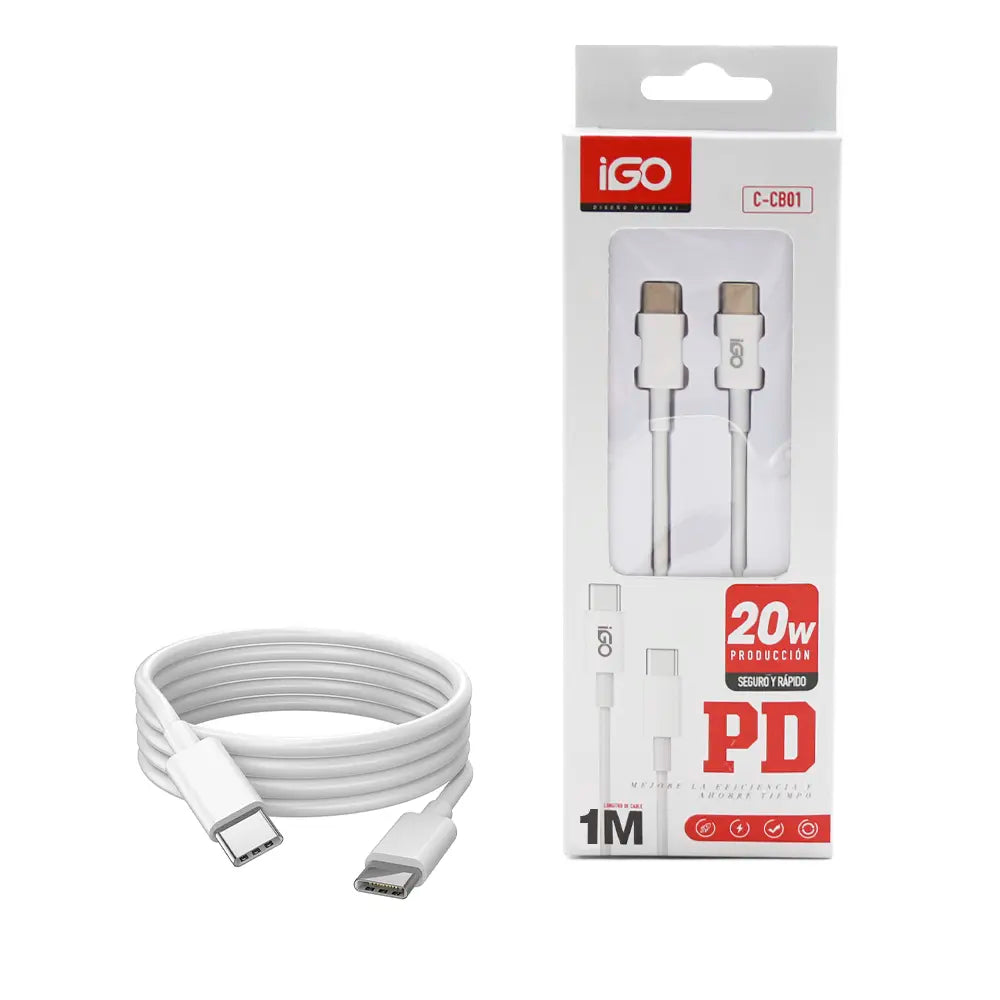 IGO CABLE USB-C to USB-C 1M