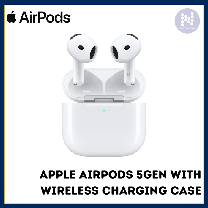 APPLE AIRPODS 5GEN WITH WIRELESS CHARGING CASE