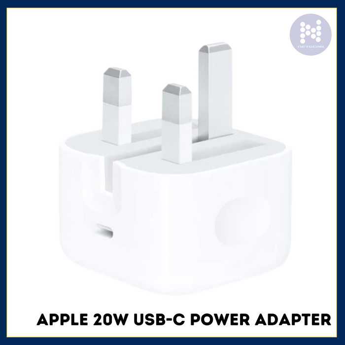 ADAPTADOR DE ALIMENTACIÓN USB-C APPLE 20W 