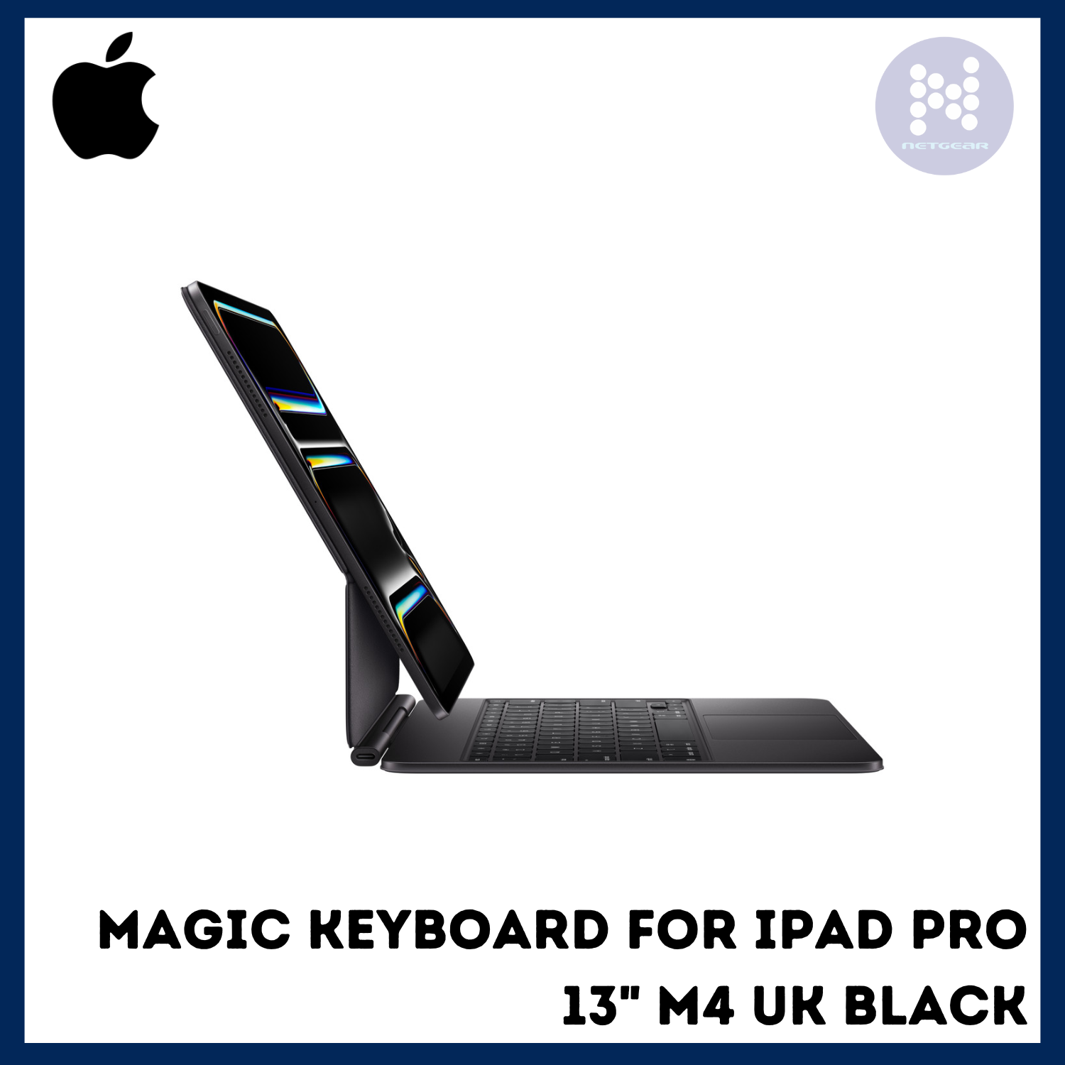 APPLE MAGIC KEYBOARD FOR IPAD PRO 13 M4 UK BLACK – Netgear