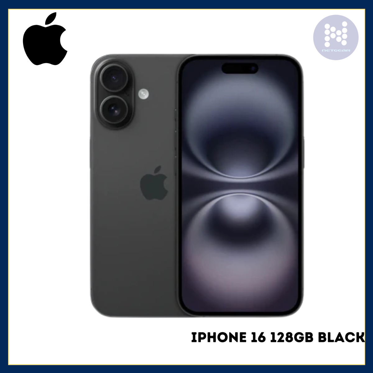 IPHONE 16 128GB BLACK – Netgear Gibraltar LTD