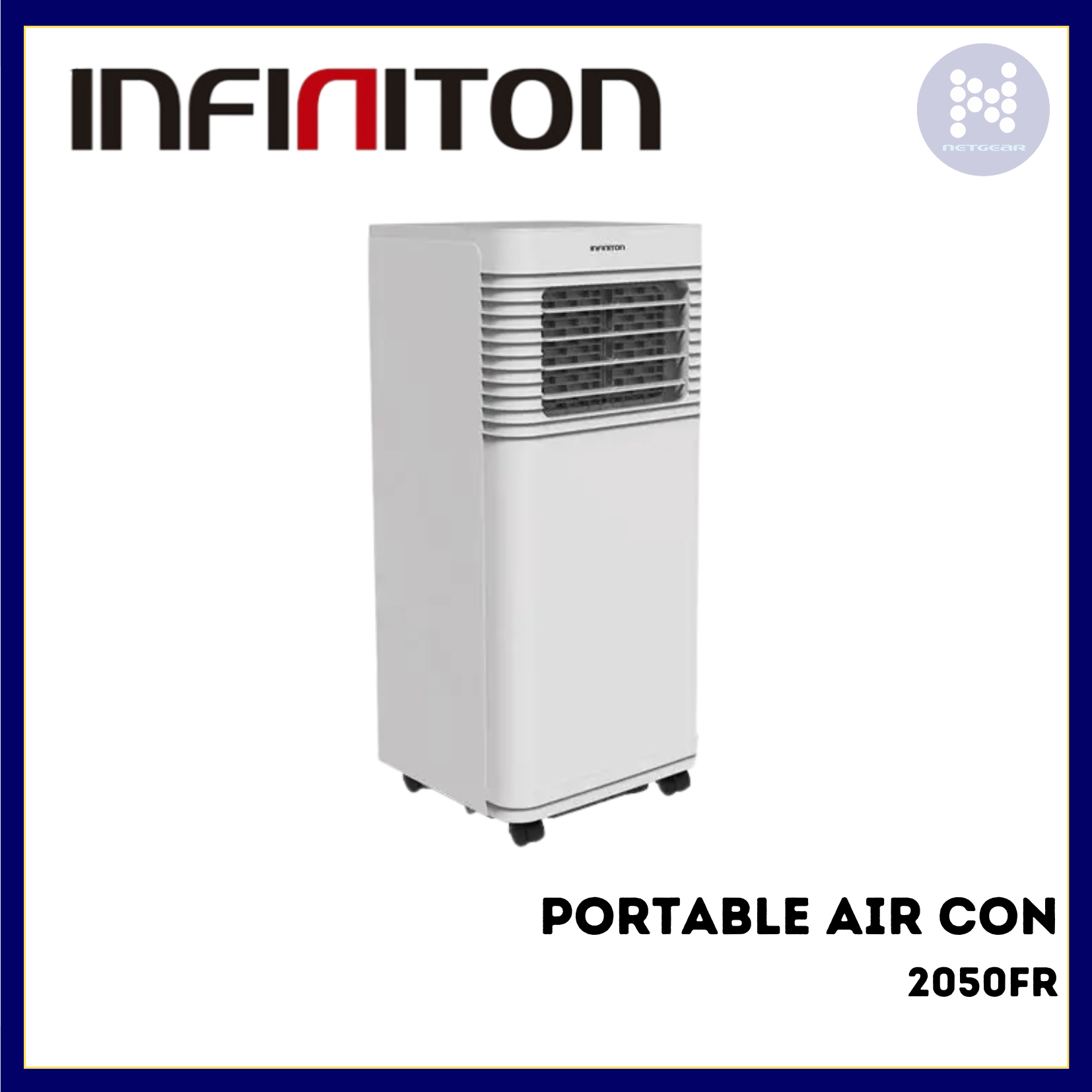 INFINITON PORTABLE AIRCON 1750 REMOTE CONTROL WINDOW
