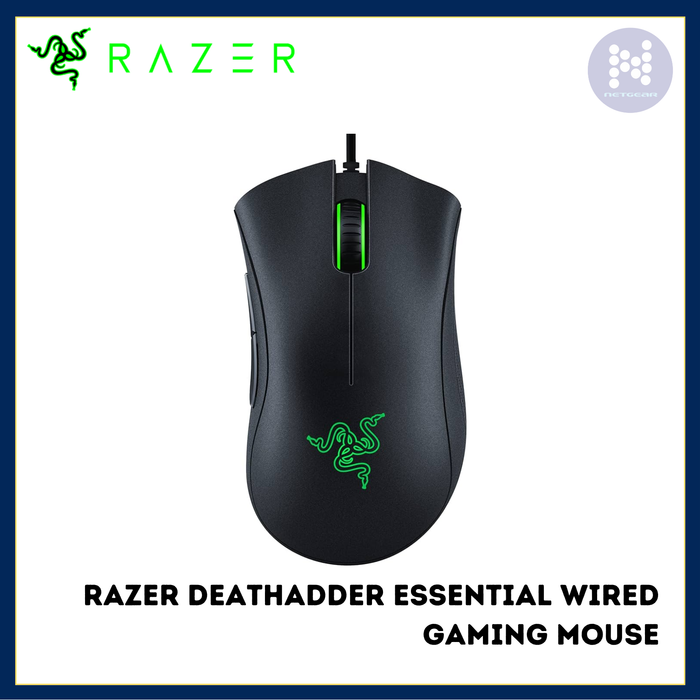 RAZER DEATHADDER ESSENTIAL WIRED GAMING MOUSE