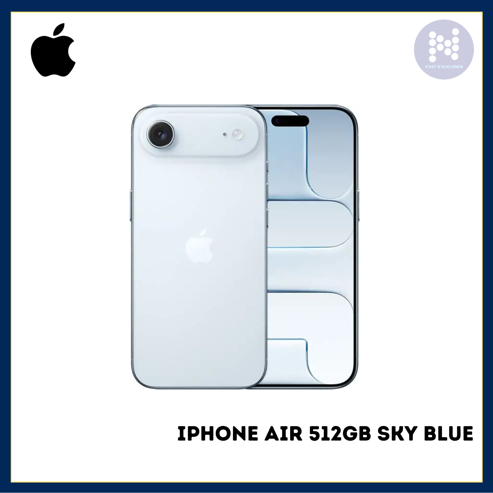 IPHONE AIR 512GB SKY BLUE – Netgear Gibraltar LTD