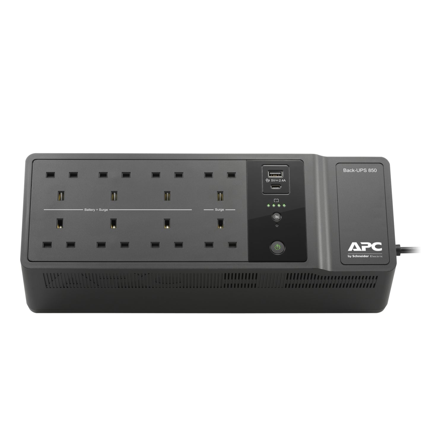APC BACK-UPS 850VA 8PORT PLUS USB TYPE-C AND A
