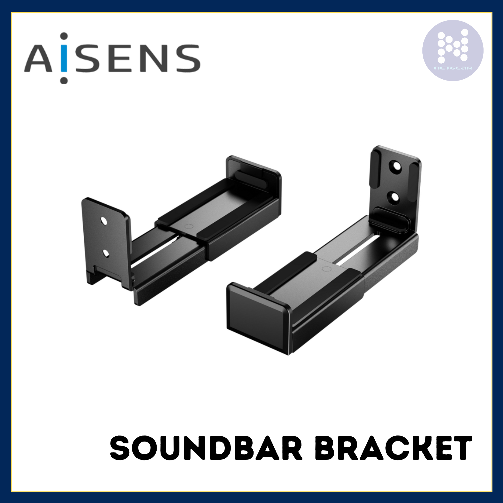 YUHUA ELE Supporto a Parete per Samsung HW-N400 Soundbar, Nero Montaggio a Paret YUHUA ELE Supporto a Parete per Samsung HW-N400 Soundbar, Nero Montaggio a Paret
