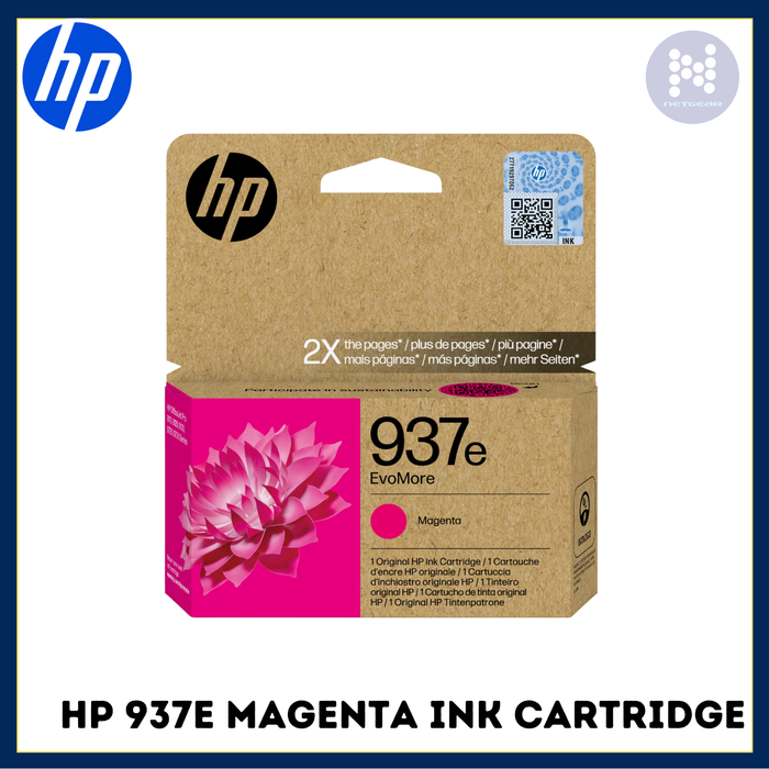 CARTOUCHE D'ENCRE MAGENTA HP 937E