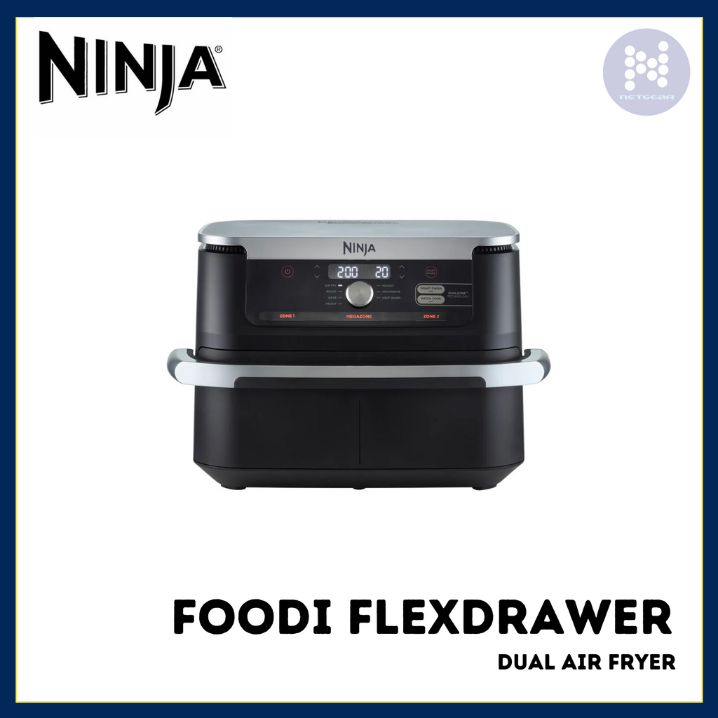NINJA FOODI FLEXDRAWER DUAL AIR FRYER 10.4L