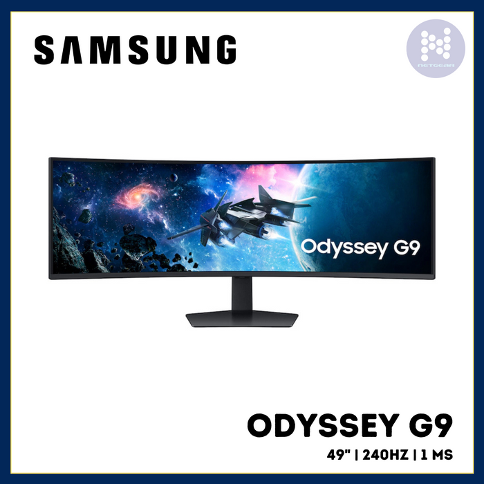 MONITOR CURVO SAMSUNG ULTRAWIDE ODYSSEY G9 DE 49 PULGADAS 240HZ 1 MS