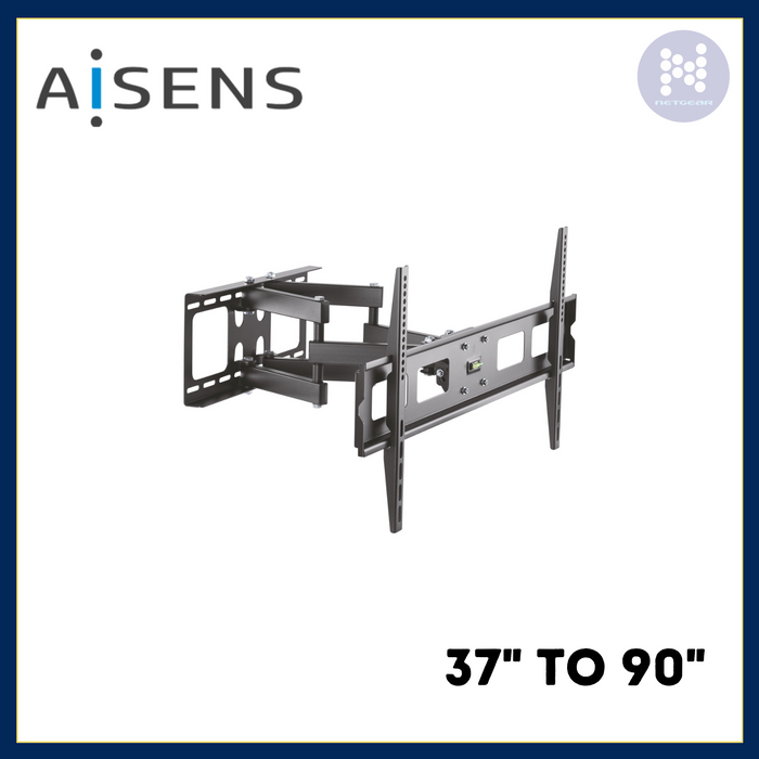 SUPPORT MURAL TV 37"-90" ORIENTABLE INCLINABLE 60KG