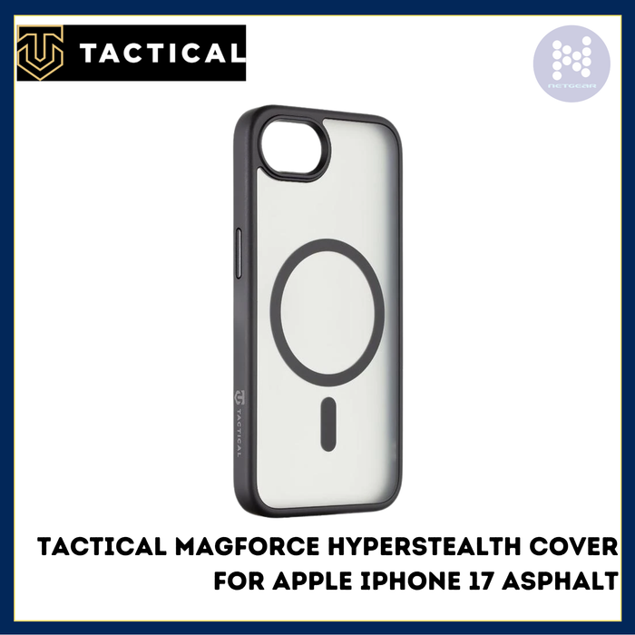 TACTICAL MAGFORCE HYPERSTEALTH COVER FOR APPLE IPHONE 17 ASPHALT