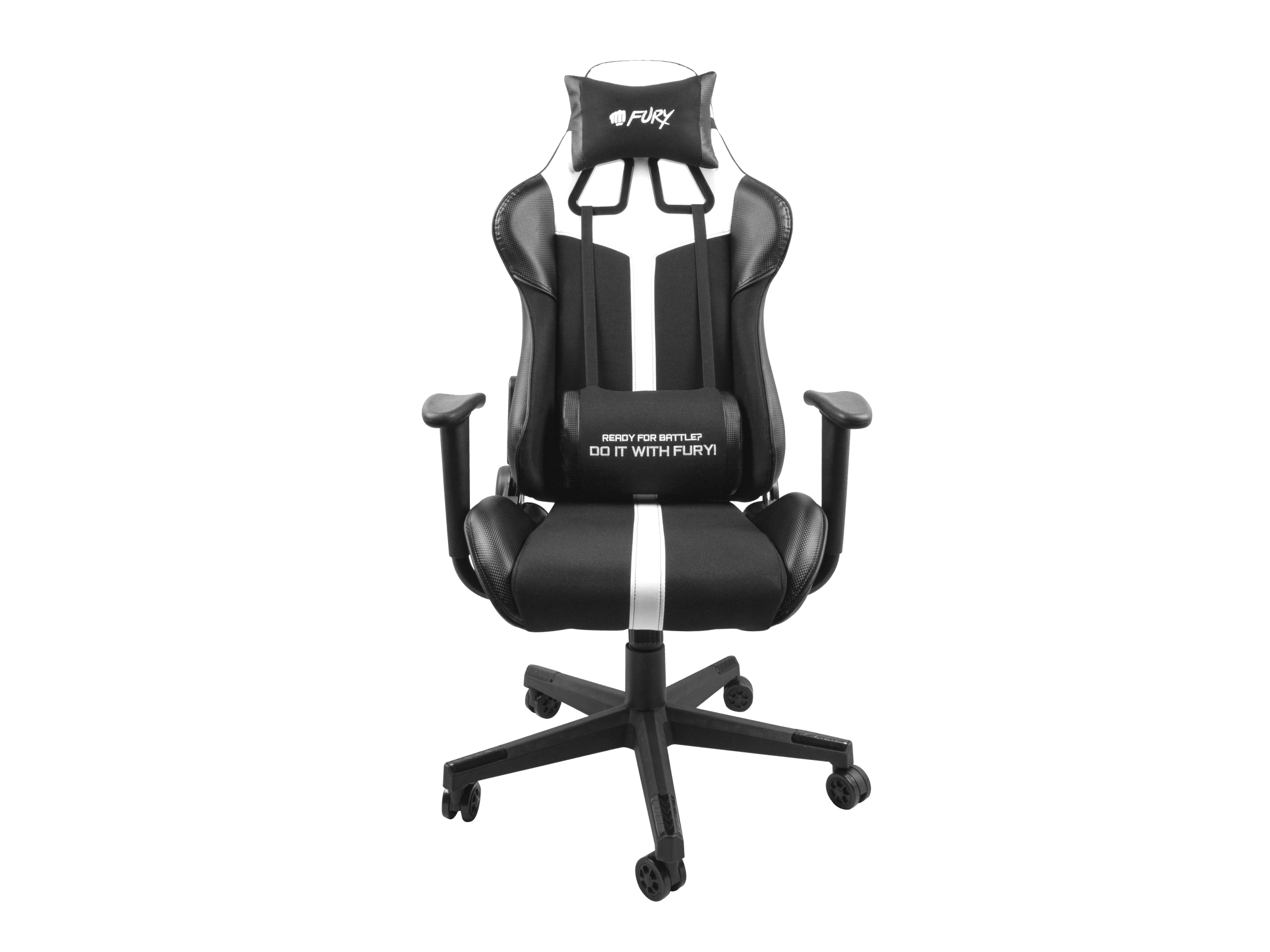 FURY AVENGER XL BLACK/WHITE GAMING CHAIR