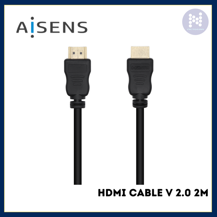 Câble HDMI AISENS V2.0 2m noir