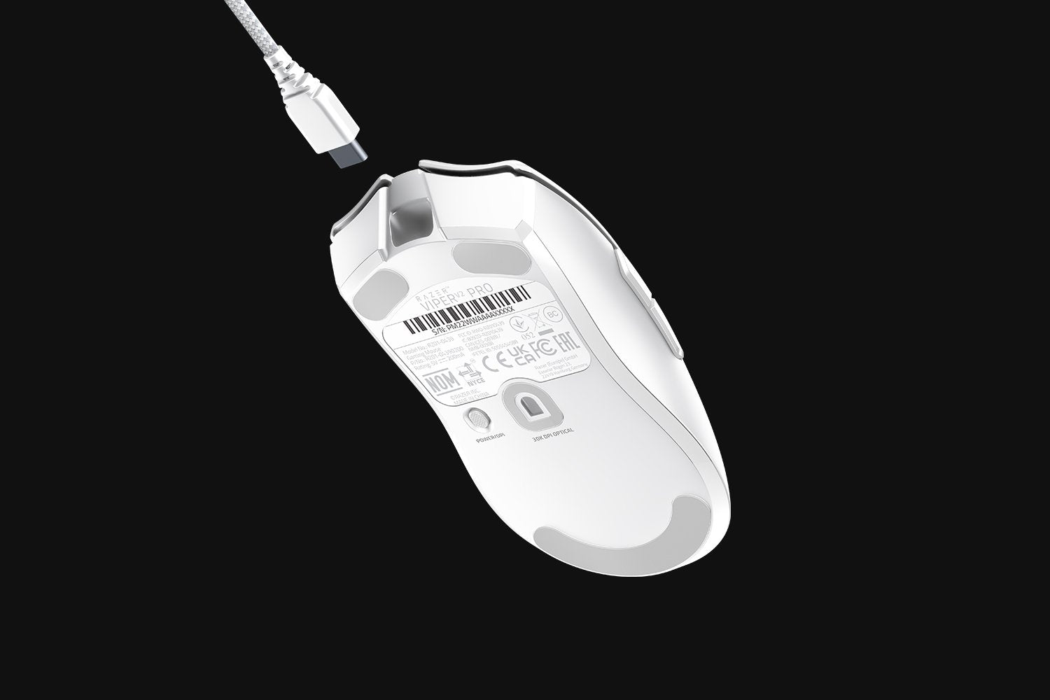 Razer Viper V2 Pro Optical Wireless Mercury gaming mouse