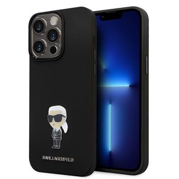 KARL LAGERFELD CASE FOR IPHONE 15 PRO MAX METAL IKONIK