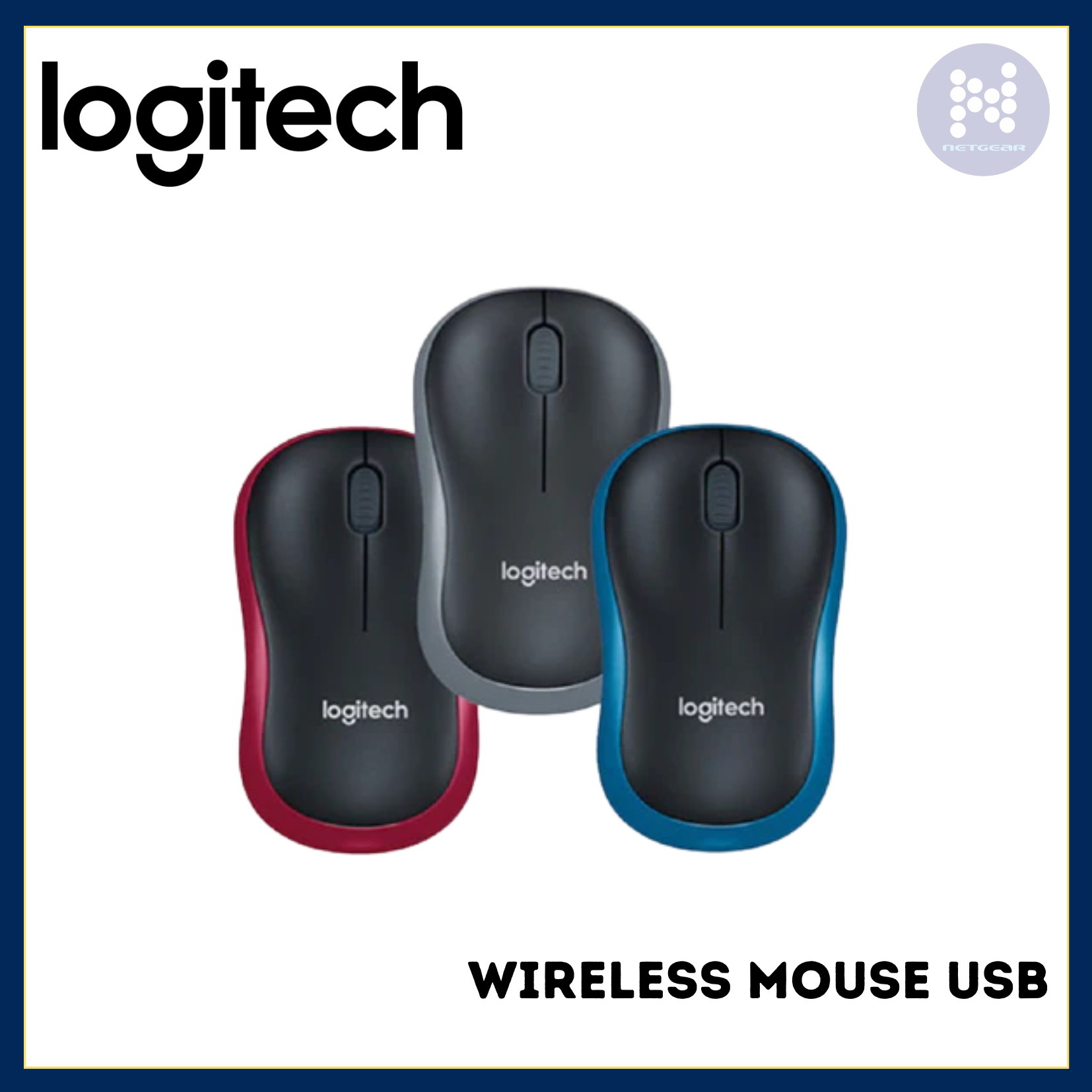 LOGITECH M185 WIRELESS MOUSE