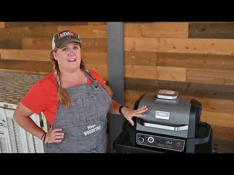 NINJA WOODFIRE ELECTRIC BBQ GRILL & SMOKER
