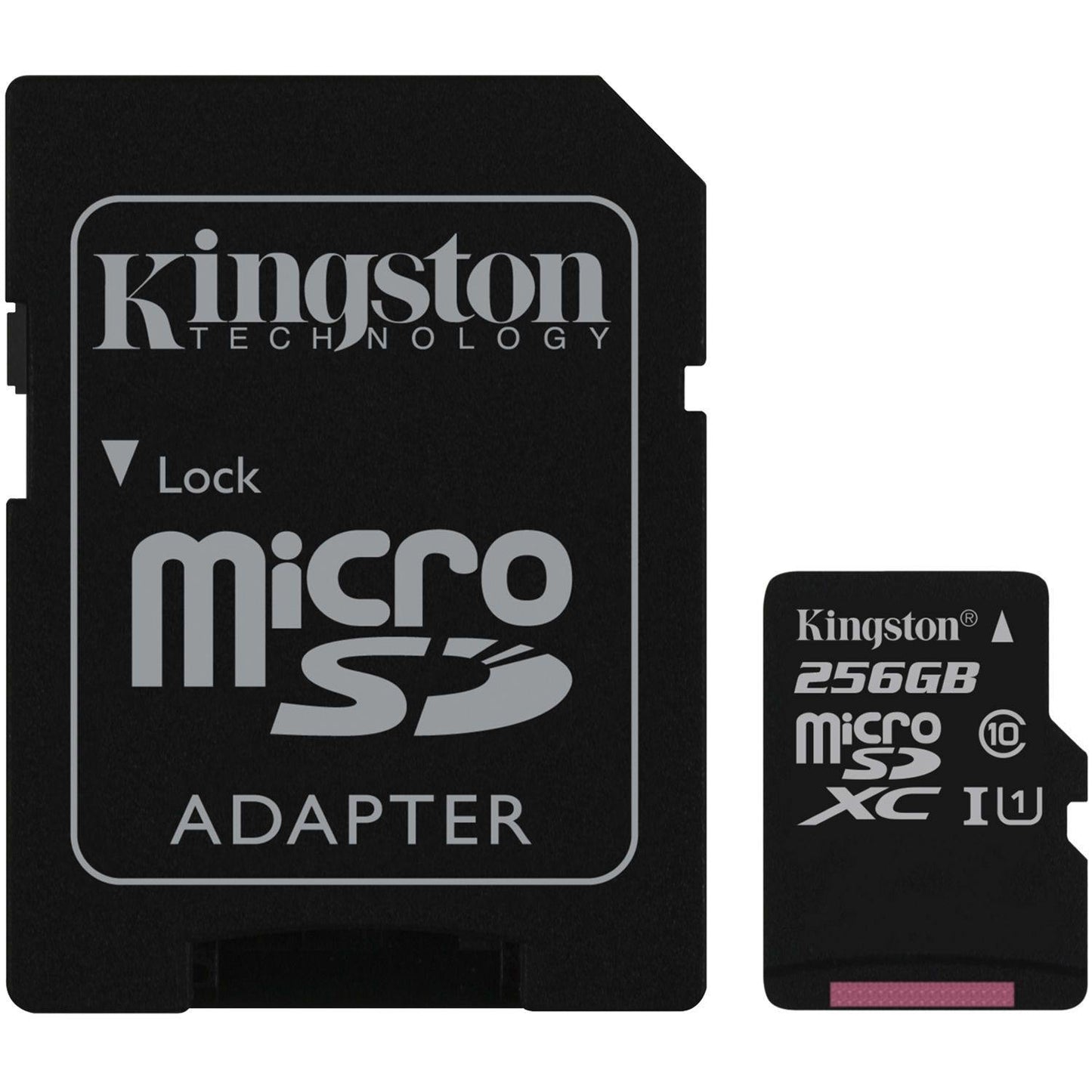Kingston 256GB Canvas Select UHS-I microSDXC Memory Card with SD Adapter - netgear-gi
