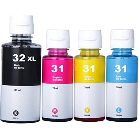 HP 32XL / 31 ORIGINAL INK BOTTLES