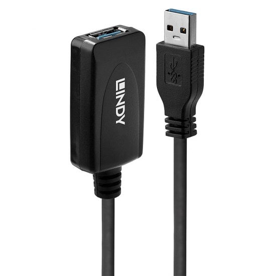 Lindy USB Active extension cable 5m