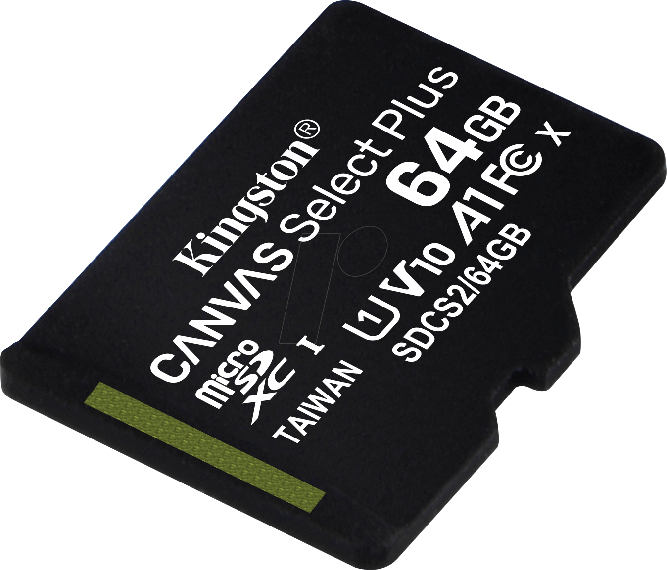 KINGSTON CANVAS SELECT PLUS MICROSD 64GB CARD