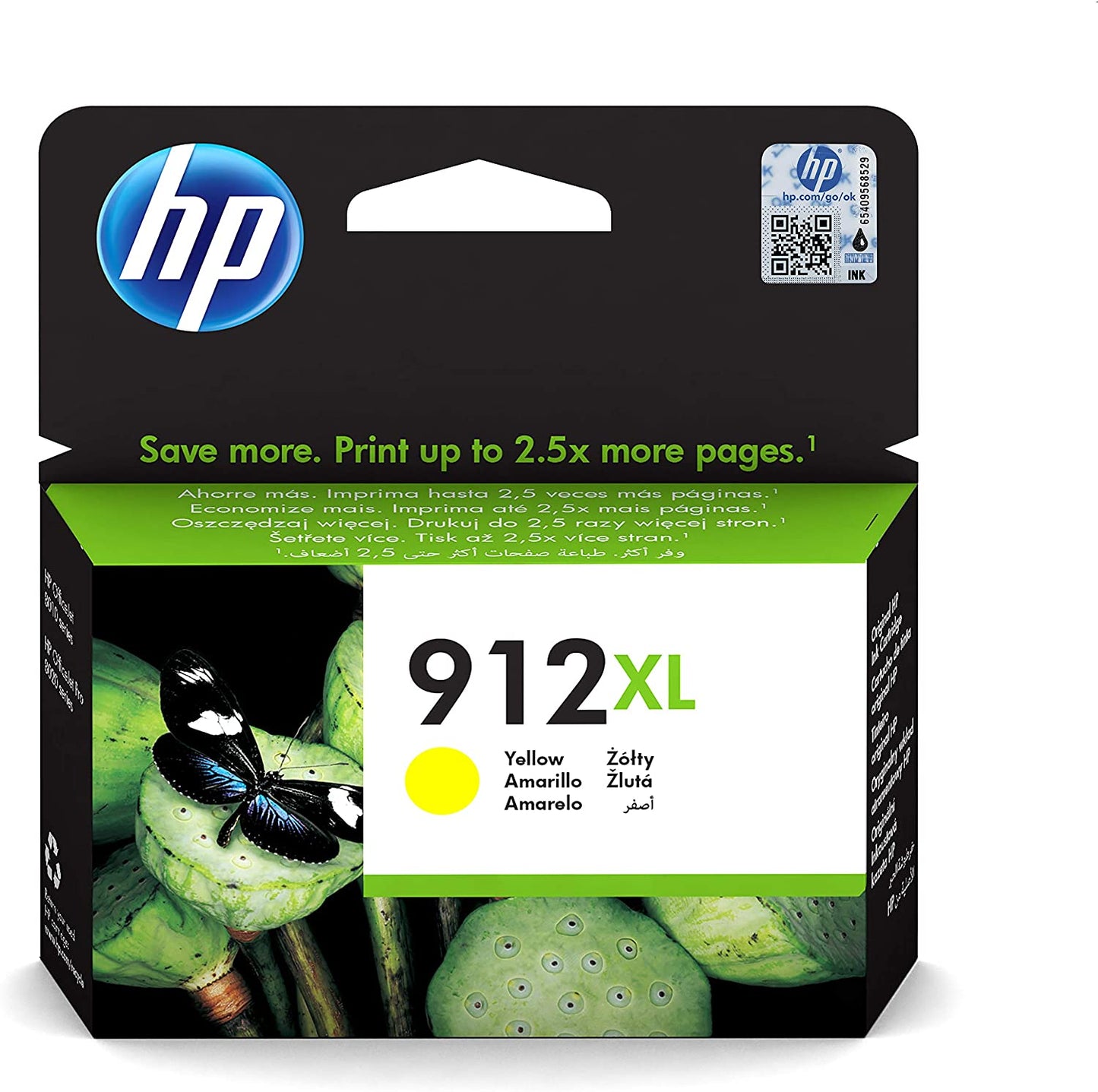 HP 912XL YELLOW INK CARTRIDGE