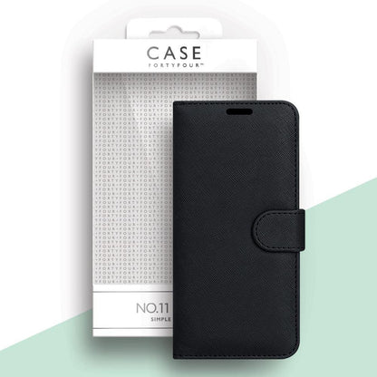 CASE 44 FOR IPHONE 12/12 PRO. CROSS GRAIN BLACK - netgear-gi