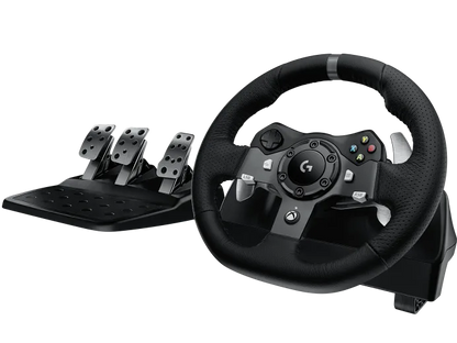 LOGITECH G920 DRIVING FORCE RACING WHEEL & PEDALS. FOR XBOX/PC