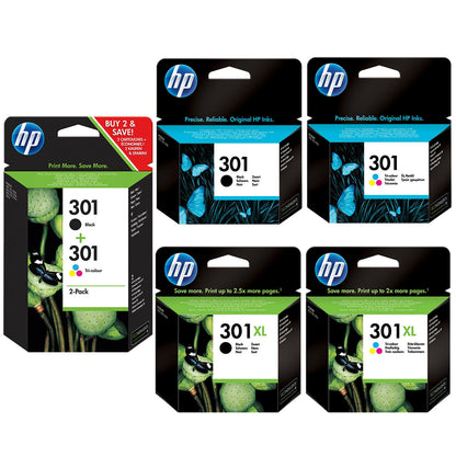 HP 301 Original Cartridges