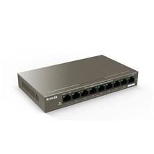 TENDA 9-PORT DESKTOP SWITCH 10/100Mbps  WITH 8-PORT POE - netgear-gi