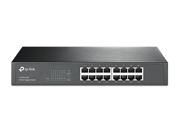 TPLINK SWITCH RACKMOUNT 10/100/100MBPS 16 PORTS