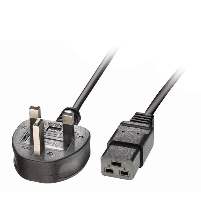 2 M UK 3 PIN PLUG POWER CABLE - netgear-gi
