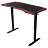NITRO D16E GAMING DESK 160X80CM CARBON RED. ELECTRICAL ADJUSTABLE HEIGHT