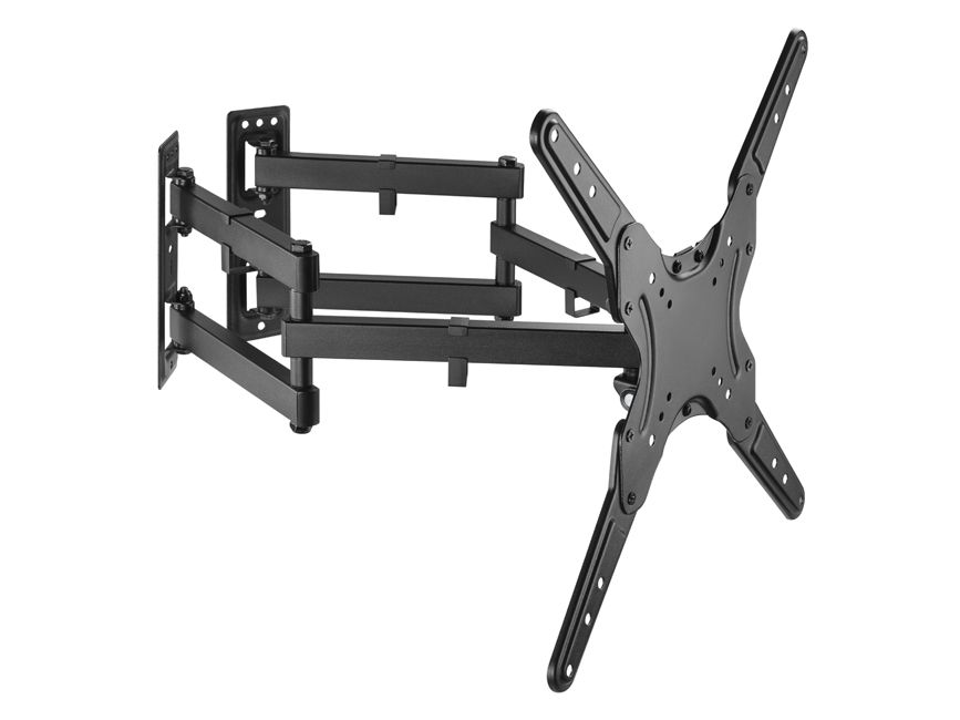 EQUIP MONTAJE DE PARED PARA TV DE ESQUINA DE MOVIMIENTO COMPLETO DE 23"-55"