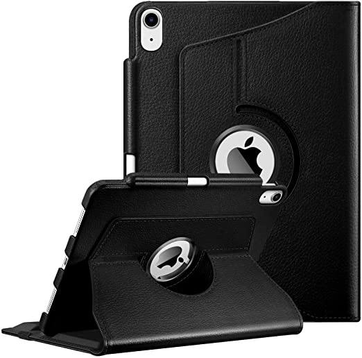 360° ROTATING CASE FOR iPAD 10.9". BLACK - netgear-gi