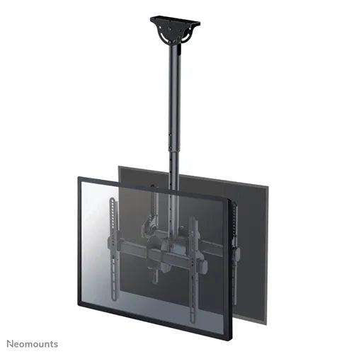 SUPPORT PLAFOND POUR TV/MONITEUR DOUBLE ÉCRAN 32"-60" (DOS À DOS)
